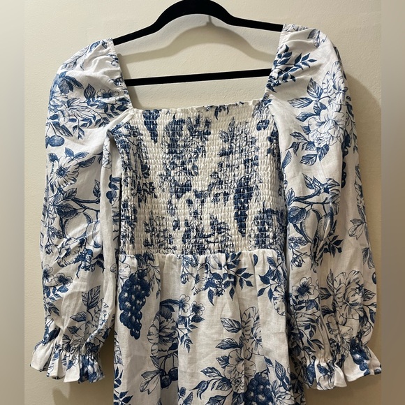 NWT Reformation Gitane Linen Dress in Corsica, Size S - Picture 8 of 16